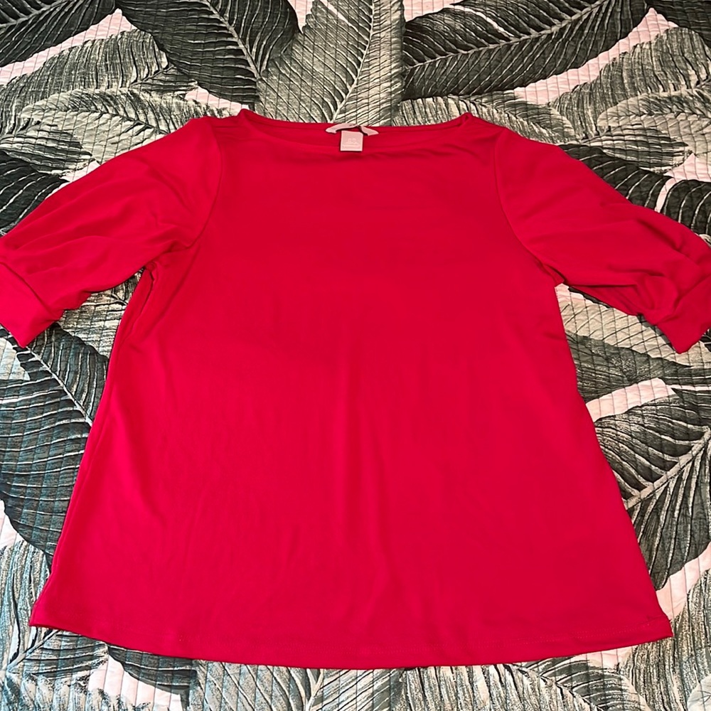 H&M Blouse Red